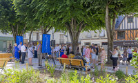Inauguration de la place hofheim